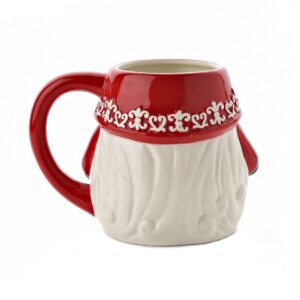 Widdop Christmas Santa Gnome Ceramic Mug North Pole Novelty Gift
