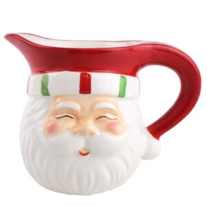 Needzo Christmas Santa Mug, Festive Holiday Drinkware, Seasonal Keepsake Gift, 4.5 Inches