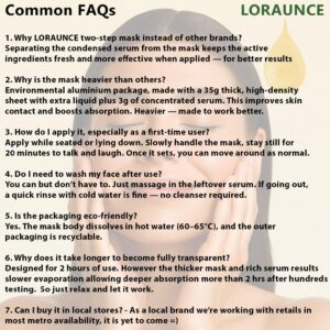 LORAUNCE Collagen Face Mask Skincare - Moisturizing Deep Glow Mask Hydrating Hydrogel Peel off Facial Masks Skin Care Serum Overnight Collagen Masks for Women Pore Minimizing 5 Packs