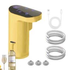 USB Wine Dispenser - Automatic Pourer Machine, Wines Aerator, Alcohol Meter Pump, Intelligent Flow Control with Wine Bottle Cap | Ideal Accessory for Home Bar Dinner Celebration Events
