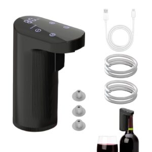 Wine Aerator - Wine Aerator Pourer | Smart Dispenser Alcohol | Electric and Dispenser | Rechargeable Automatic Wine Dispenser | Whiskey Adjustable Quantity Wine Pump Wine Accessories