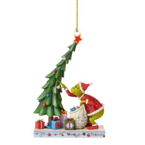 Set of 8 Grinchs Christmas Tree Ornaments, 2D Cute Hanging Grinchs Christmas Decorations, 9cm Acrylic Ornaments Party Supplies Kids Gift 2022 Holiday Decor
